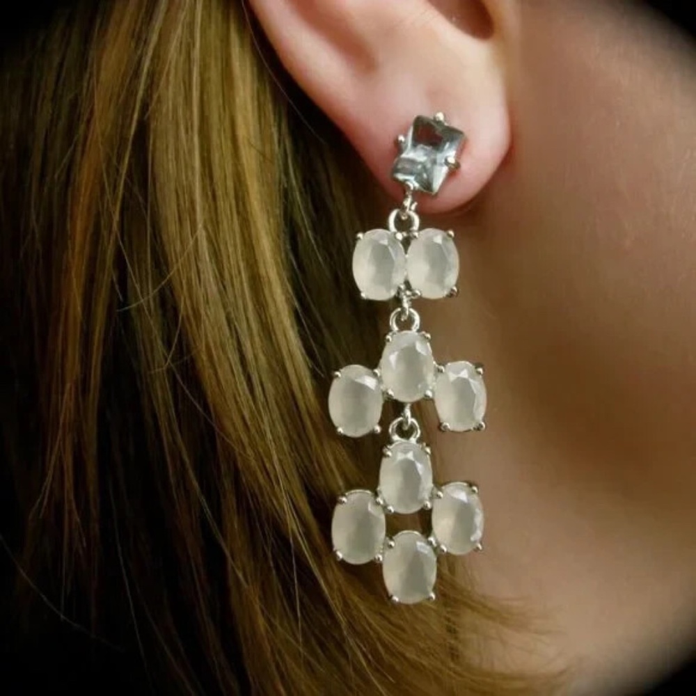 KATE SPADE NY HANCOCK PARK CHANDELIER DROP/DANGLE EARRINGS- EUC